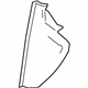 GM 26694698 Side Cover, Black, Driver Side