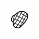 GM 22875183 Speaker Grille, Titanium, Driver Side GM 22875183 Speaker Grille, Titanium, Driver Side