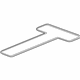 GM 23209745 Battery Cover Lower Seal GM 23209745 Battery Cover Lower Seal