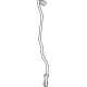 GM 84548855 Socket & Wire, Rear GM 84548855 Socket & Wire, Rear