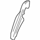 GM 22783995 Bolster Cover, Rear GM 22783995 Bolster Cover, Rear