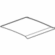 GM 26217810 Sunshade, Titanium GM 26217810 Sunshade, Titanium