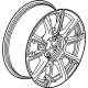 GM 84434287 Wheel, Alloy, Rear GM 84434287 Wheel, Alloy, Rear