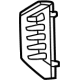 GM 84869627 Air Duct, Front Outer Driver Side GM 84869627 Air Duct, Front Outer Driver Side