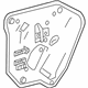 GM 23110272 Water Deflector, Front Passenger Side GM 23110272 Water Deflector, Front Passenger Side