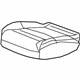 GM 84865639 Cushion Cover, Black, Rear GM 84865639 Cushion Cover, Black, Rear