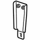 GM 22829663 Bumper Cover Brace, Driver Side GM 22829663 Bumper Cover Brace, Driver Side