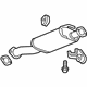 GM 84381389 Muffler & Pipe, Front GM 84381389 Muffler & Pipe, Front
