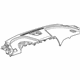 GM 23387942 Upper Pad, Titanium GM 23387942 Upper Pad, Titanium