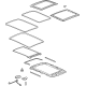 GM 84699205 Sunroof Glass GM 84699205 Sunroof Glass