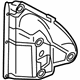 GM 23383087 Mirror Assembly Gasket, Rear Driver Side GM 23383087 Mirror Assembly Gasket, Rear Driver Side