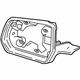 GM 84443080 Bezel, Rear Driver Side GM 84443080 Bezel, Rear Driver Side