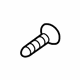 GM 11612292 Turn Signal Lamp Bolt, Rear