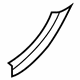 GM 22781523 Rocker Molding Protector, Driver Side GM 22781523 Rocker Molding Protector, Driver Side