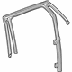 GM 84896098 Run Weatherstrip, Rear Driver Side GM 84896098 Run Weatherstrip, Rear Driver Side