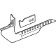 GM 84838091 Front Sill Plate, Jet Black, Driver Side GM 84838091 Front Sill Plate, Jet Black, Driver Side