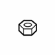 GM 94515427 Strut Mount Nut GM 94515427 Strut Mount Nut