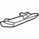 GM 39018306 Rocker Molding Rear Cover, Driver Side GM 39018306 Rocker Molding Rear Cover, Driver Side