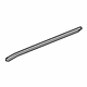 GM 23377360 Lower Weatherstrip, Driver Side GM 23377360 Lower Weatherstrip, Driver Side