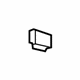 GM 84187583 Air Deflector Clip GM 84187583 Air Deflector Clip