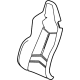 GM 85144937 Seat Back Cover, Black, Front Driver Side GM 85144937 Seat Back Cover, Black, Front Driver Side