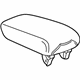 GM 84127673 Armrest, Front GM 84127673 Armrest, Front