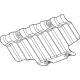 GM 84154539 Splash Shield GM 84154539 Splash Shield
