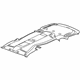 GM 89024423 Headliner, Gray GM 89024423 Headliner, Gray