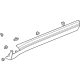 GM 84913466 Front Rocker Molding, Driver Side GM 84913466 Front Rocker Molding, Driver Side