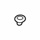 GM 22791203 Lock Knob Bezel, Black GM 22791203 Lock Knob Bezel, Black
