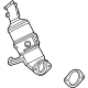 GM 12714091 Catalytic Converter, Driver Side