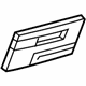 GM 23432566 Nameplate GM 23432566 Nameplate