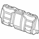 GM 85150778 Seat Back Cover, Black, Rear GM 85150778 Seat Back Cover, Black, Rear