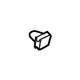 GM 25922732 Lower Molding Fastener, Outer GM 25922732 Lower Molding Fastener, Outer