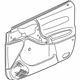 GM 22678587 Door Trim Panel, Oak, Front Driver Side