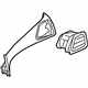 GM 42334135 Applique, Jet Black, Passenger Side GM 42334135 Applique, Jet Black, Passenger Side