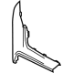 GM 84237873 Upper Molding, Black, Front Passenger Side GM 84237873 Upper Molding, Black, Front Passenger Side