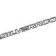 GM 85574802 Plate Assembly, Cab & Load Carrier Outer Decoration, Front
