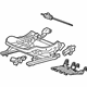GM 84171930 Cushion Frame, Front GM 84171930 Cushion Frame, Front