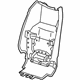 GM 23247814 Seat Back Panel, Black, Front GM 23247814 Seat Back Panel, Black, Front