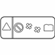 GM 94567000 Fan Label GM 94567000 Fan Label