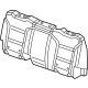 GM 85150780 Seat Back Cover, Black, Rear GM 85150780 Seat Back Cover, Black, Rear