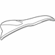 GM 13397350 Hood, Silver GM 13397350 Hood, Silver