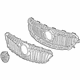 GM 39020278 Upper Grille, Black
