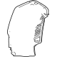 GM 84939306 Wheelhouse Liner, Rear Driver Side GM 84939306 Wheelhouse Liner, Rear Driver Side