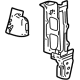 GM 85143766 Tail Lamp Pocket, Driver Side