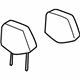 GM 20793234 Headrest, Titanium, Front GM 20793234 Headrest, Titanium, Front
