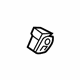 GM 84546241 Lock Switch, Jet Black, Driver Side GM 84546241 Lock Switch, Jet Black, Driver Side