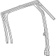 GM 85059420 Weatherstrip, Rear Side Door Window Glass Running