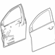 GM 42349032 Door Shell, Front Driver Side GM 42349032 Door Shell, Front Driver Side